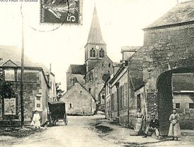 L'église et la rue de l'église