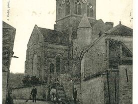 L'église et la rue de l'église