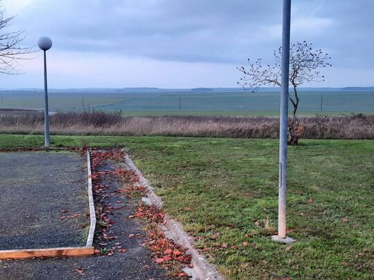 Terrain de pétanque