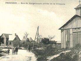 Rue de Guignicourt, entrée de la Chapelle