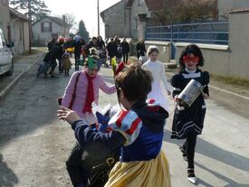 Enfants déguisés pour haloween