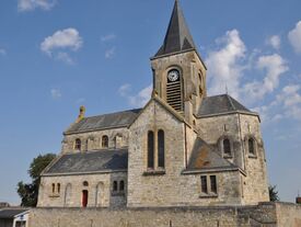 Vue extérieure de l'église