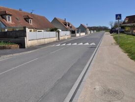 Rues de prouvais après les travaux